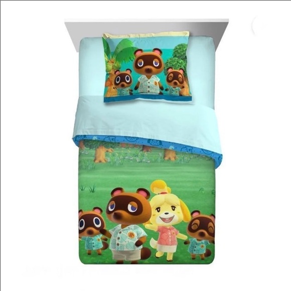 Animal Crossing New Horizons Kids  Bedding Comforter and Sham Set - Picture 3 of 11